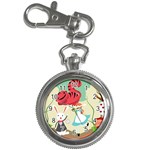 Through The Looking Glass Key Chain Watch