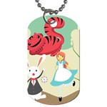 Through The Looking Glass Dog Tag (One Side)