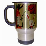 Through The Looking Glass Travel Mug (Silver Gray)