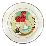 Through The Looking Glass Porcelain Plate