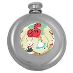 Through The Looking Glass Hip Flask (5 oz)