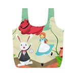 Through The Looking Glass Full Print Recycle Bag (M)