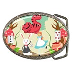 Through The Looking Glass Belt Buckle