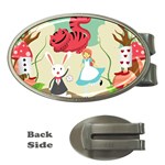 Through The Looking Glass Money Clip (Oval)