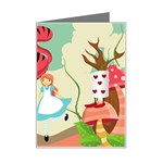 Through The Looking Glass Mini Greeting Card