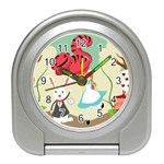 Through The Looking Glass Travel Alarm Clock