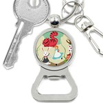 Through The Looking Glass Bottle Opener Key Chain