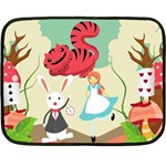 Through The Looking Glass Double Sided Fleece Blanket (Mini)