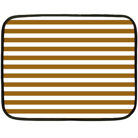 Horizontal Stripes 35 x27  Blanket Front