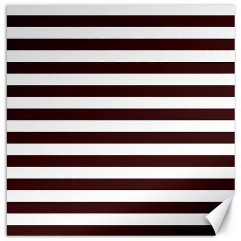 Horizontal Stripes 15.2 x15.41  Canvas - 1