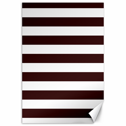 Horizontal Stripes 19.62 x28.9  Canvas - 1