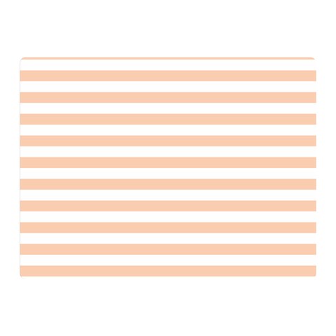 Horizontal Stripes 35 x27  Blanket Front