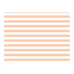 Horizontal Stripes 35 x27  Blanket Front