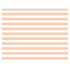 Horizontal Stripes 60 x50  Blanket Front