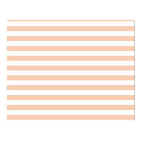 Horizontal Stripes 80 x60  Blanket Front