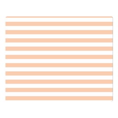 Horizontal Stripes 80 x60  Blanket Front