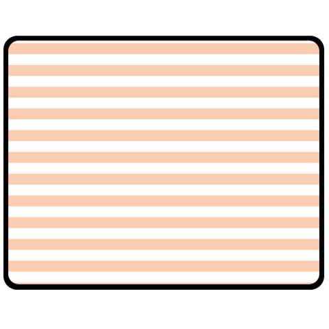 Horizontal Stripes 58.8 x47.4  Blanket Front