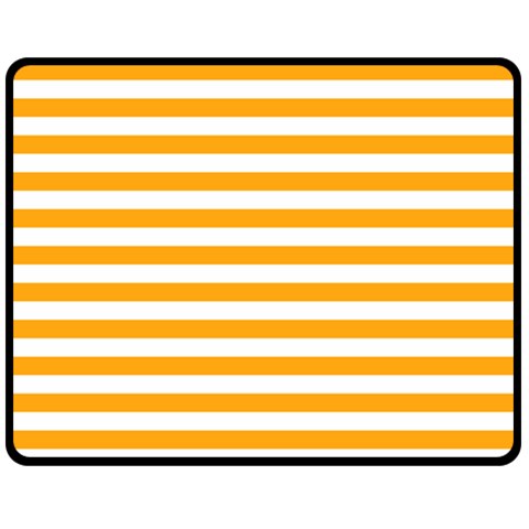 Horizontal Stripes 60 x50  Blanket Front