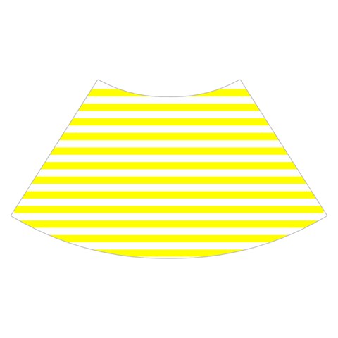 Horizontal Stripes Skirt Back