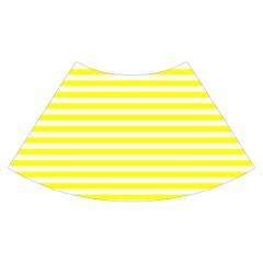 Horizontal Stripes Skirt Back