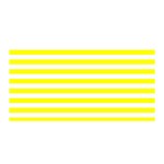 Horizontal Stripes - White and Yellow Satin Wrap