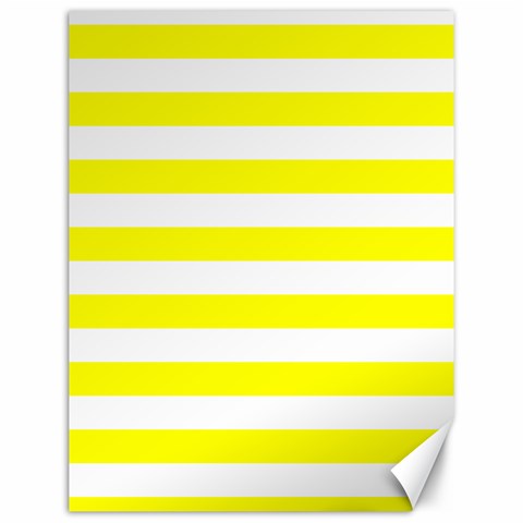 Horizontal Stripes 11.86 x15.41  Canvas - 1