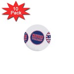 never trump 1  Mini Button (10 pack) 