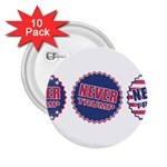 never trump 2.25  Button (10 pack)