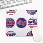 never trump Large Mousepad