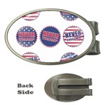 never trump Money Clip (Oval)