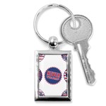 never trump Key Chain (Rectangle)