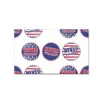 never trump Sticker (Rectangular)