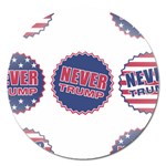 never trump Magnet 5  (Round)