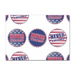 never trump Sticker A4 (10 pack)