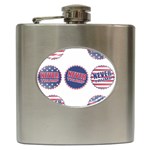 never trump Hip Flask (6 oz)