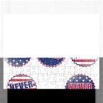 never trump Jigsaw Puzzle (Rectangular)