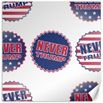 never trump Canvas 12  x 12 