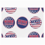 never trump Large Glasses Cloth