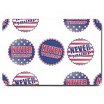 never trump Large Doormat