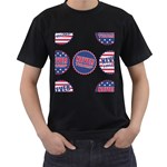 never trump Men s T-Shirt (Black)