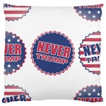 never trump Large Cushion Case (One Side)