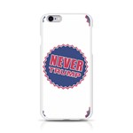 never trump Apple iPhone 6/6S Silicone Case (Transparent)