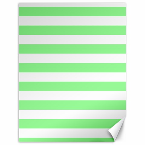 Horizontal Stripes 11.86 x15.41  Canvas - 1