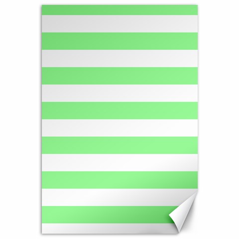 Horizontal Stripes 11.88 x17.36  Canvas - 1