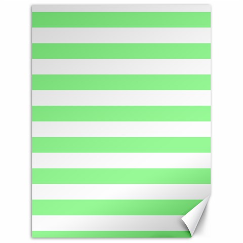 Horizontal Stripes 17.8 x23.08  Canvas - 1