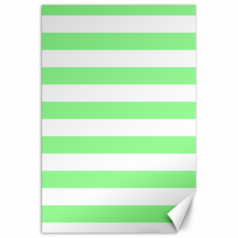 Horizontal Stripes 19.62 x28.9  Canvas - 1