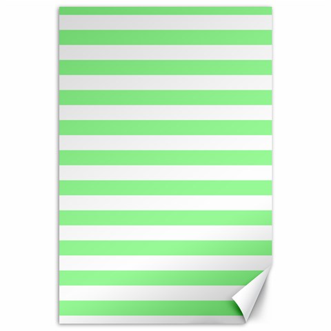 Horizontal Stripes 23.35 x34.74  Canvas - 1