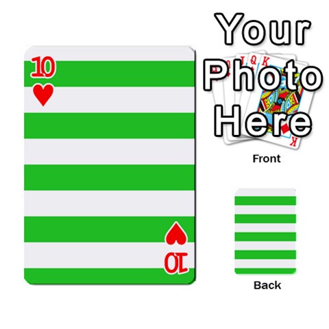 Horizontal Stripes Front - Heart10