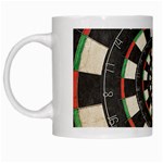 Dartboard Spiral Droste White Mug