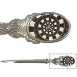 Dartboard Spiral Droste Letter Opener